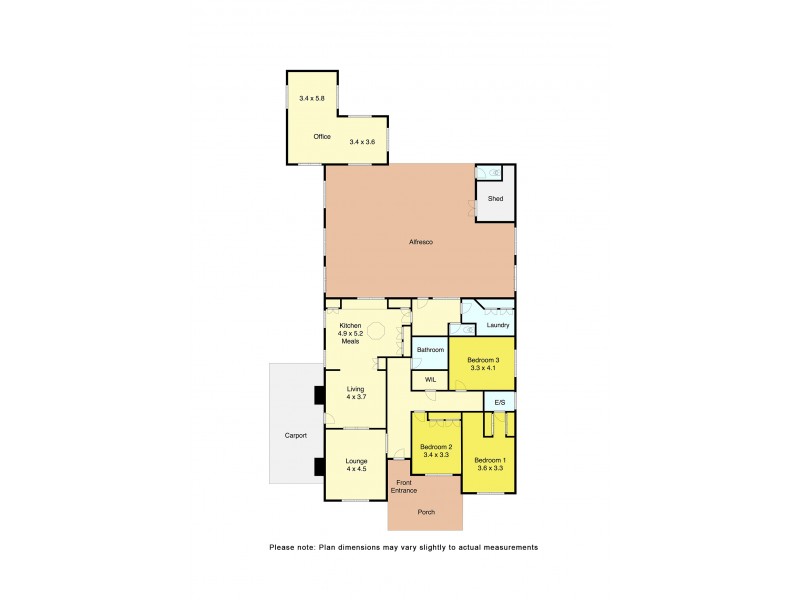 Beaufort VIC 3373 Floorplan