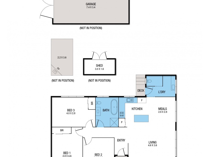 1045 Humffray Street South, Mount Pleasant VIC 3350 Floorplan