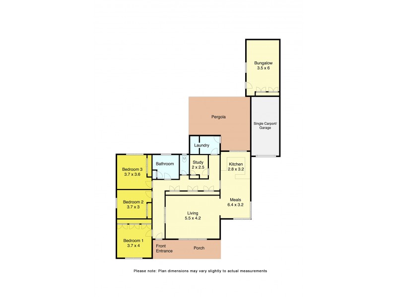 24 Vale Street, Alfredton VIC 3350 Floorplan