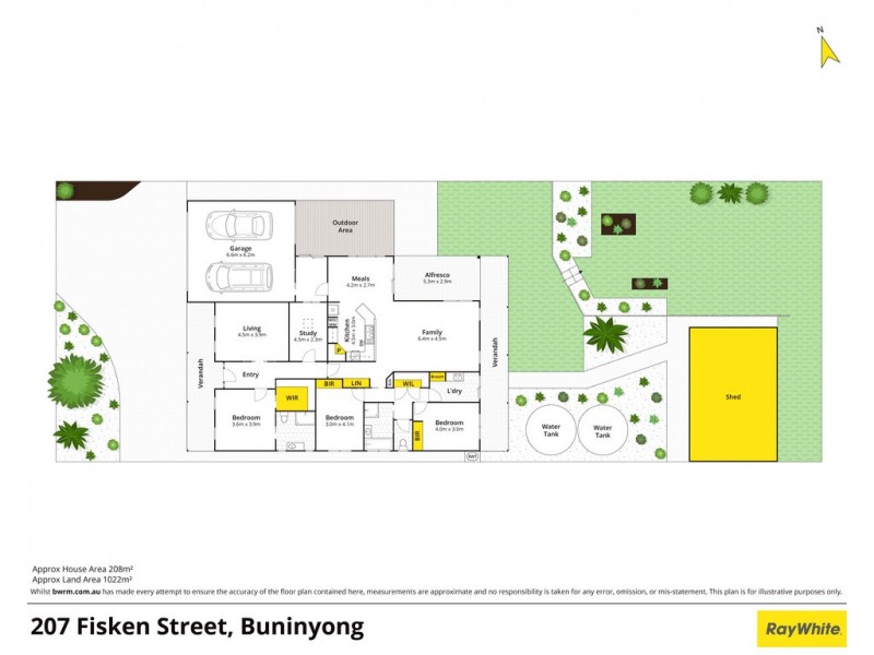 207 Fisken Street, Buninyong VIC 3357 Floorplan