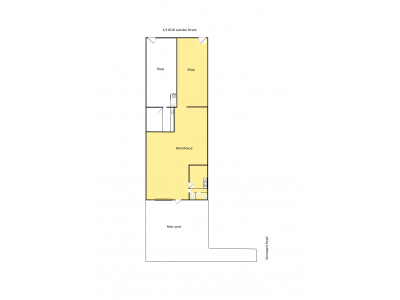 1/1101B Latrobe Street, Delacombe VIC 3356 Floorplan