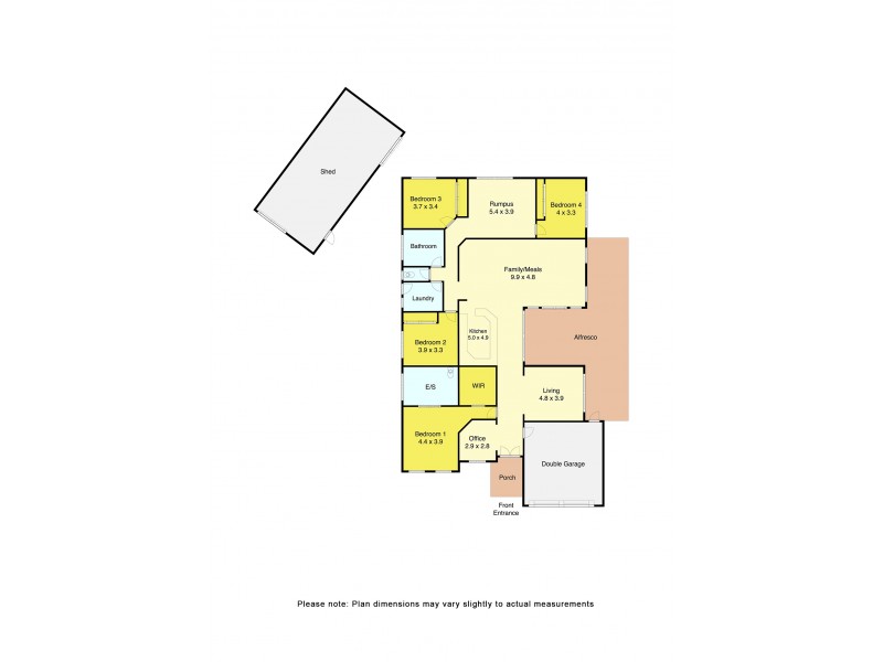 2028 Glenelg Highway, Scarsdale VIC 3351 Floorplan