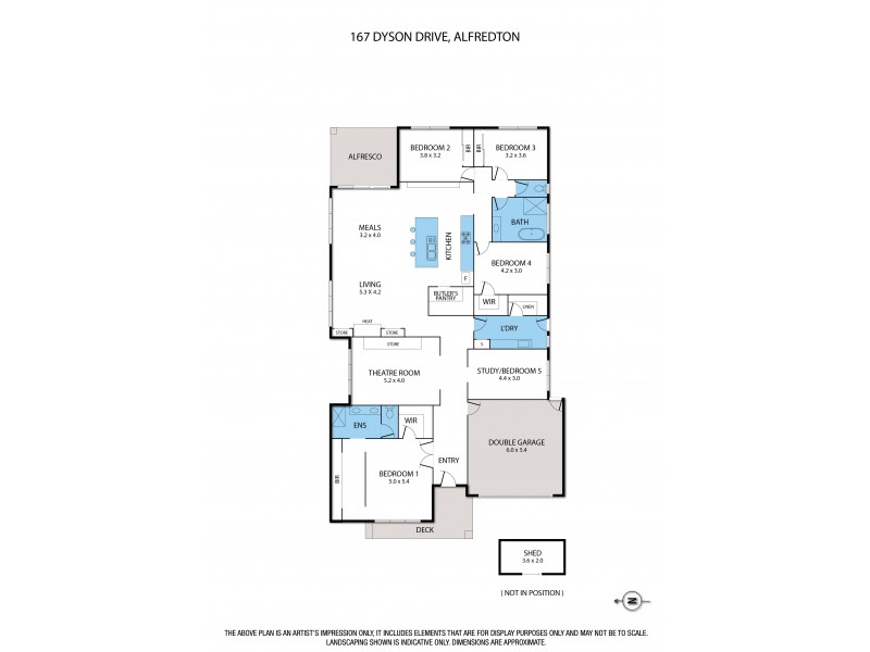 167 Dyson Drive, Alfredton VIC 3350 Floorplan