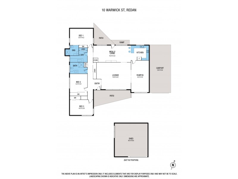 10 Warwick Street, Redan VIC 3350 Floorplan