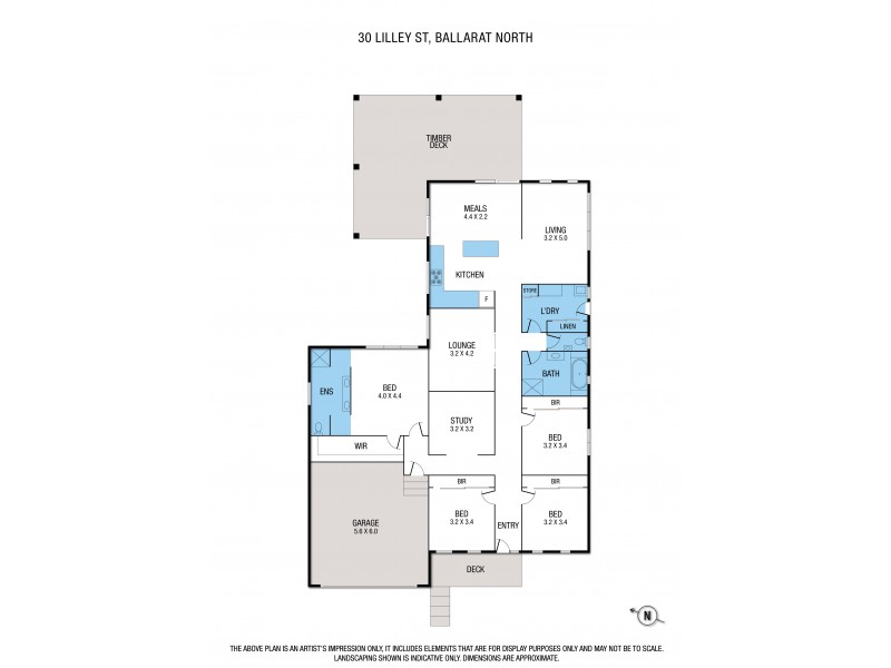 30 Lilley Street, Ballarat North VIC 3350 Floorplan
