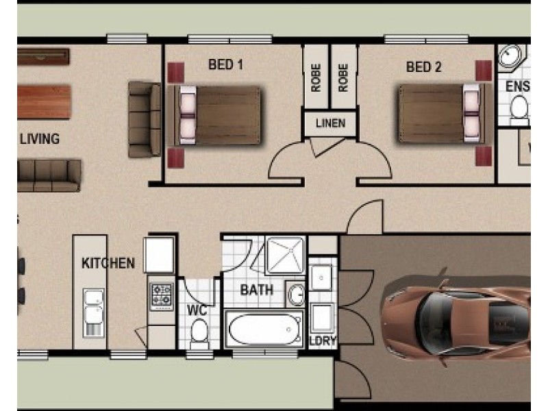 17/10 Bells Lane, Brown Hill VIC 3350 Floorplan