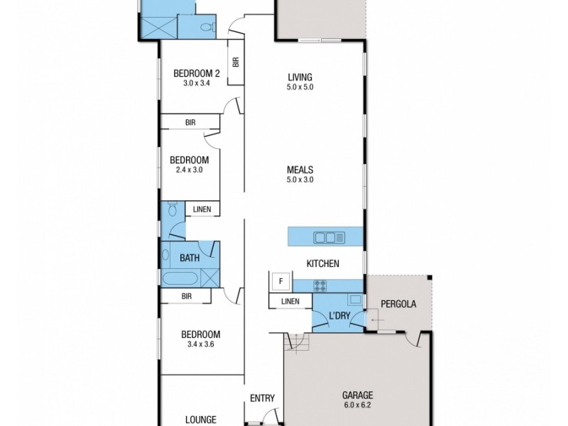 132 Daylesford Road, Brown Hill VIC 3350 Floorplan