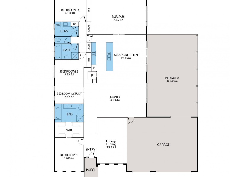 19 Howe Street, Miners Rest VIC 3352 Floorplan