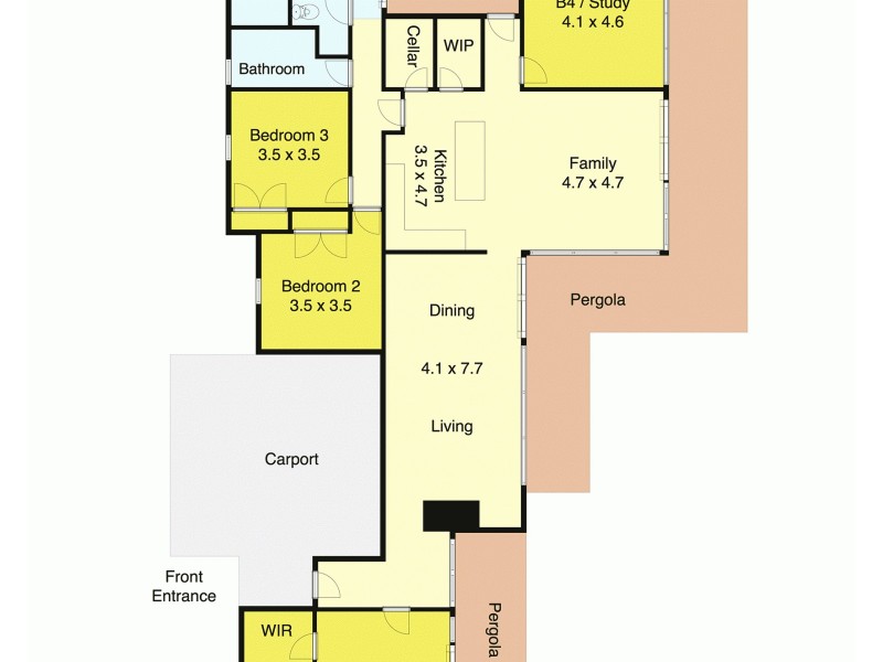 36 Crespigny Street, Talbot VIC 3371 Floorplan