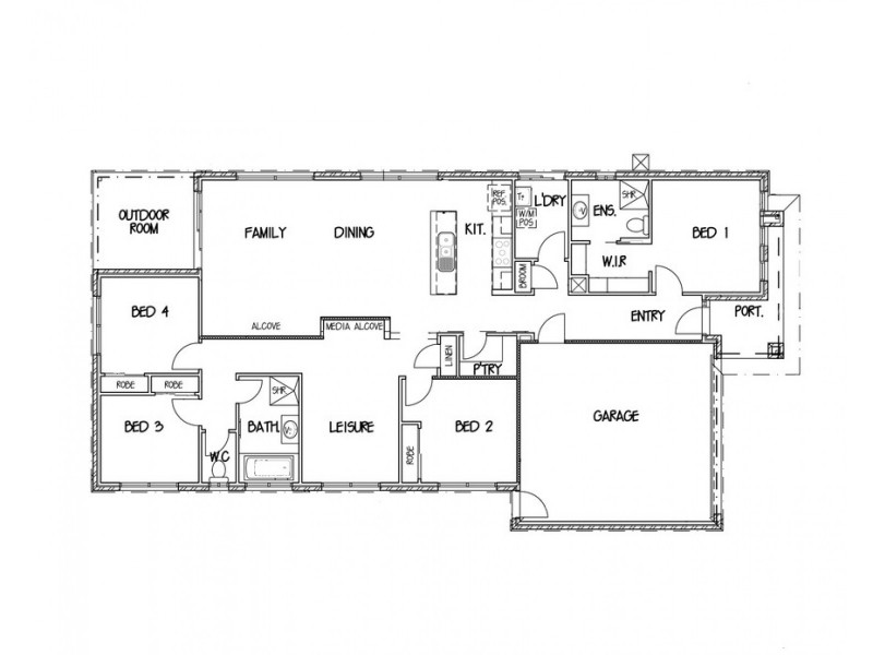 17 Newmarket Terrace, Miners Rest VIC 3352 Floorplan
