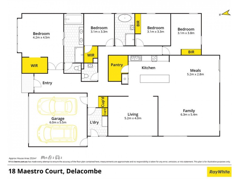 18 Maestro Court, Delacombe VIC 3356 Floorplan