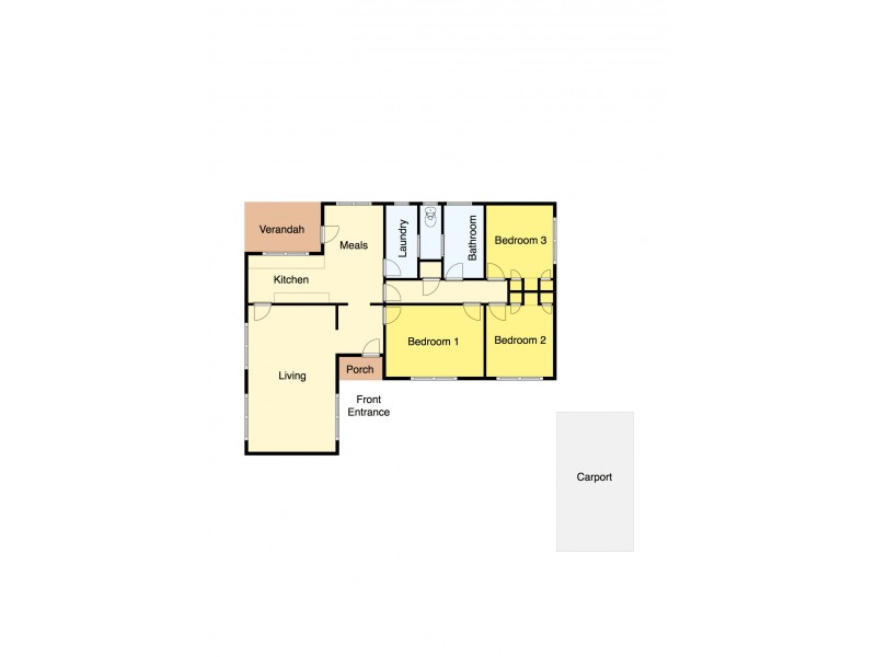 5 Frances Crescent, Ballarat East VIC 3350 Floorplan
