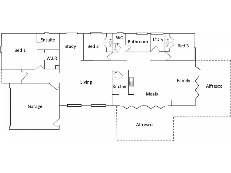 25 Howe Street, Miners Rest VIC 3352 Floorplan