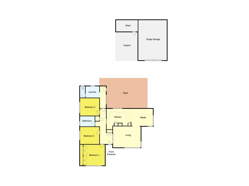 1 Huntington Street, Wendouree VIC 3355 Floorplan