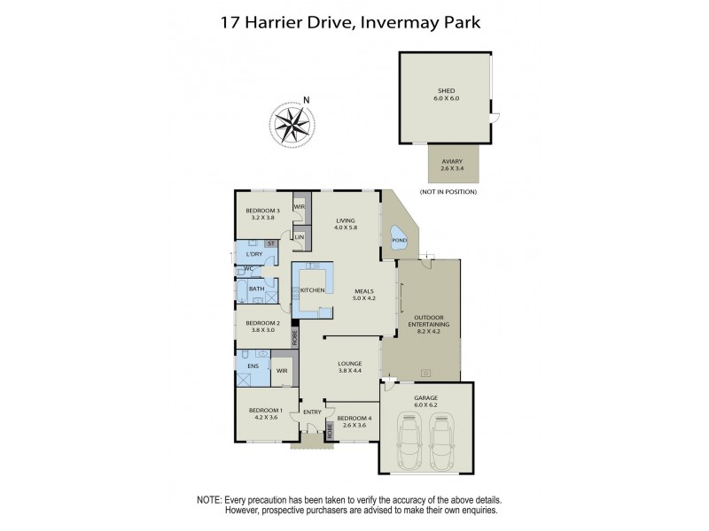 17 Harrier Drive, Invermay Park VIC 3350 Floorplan