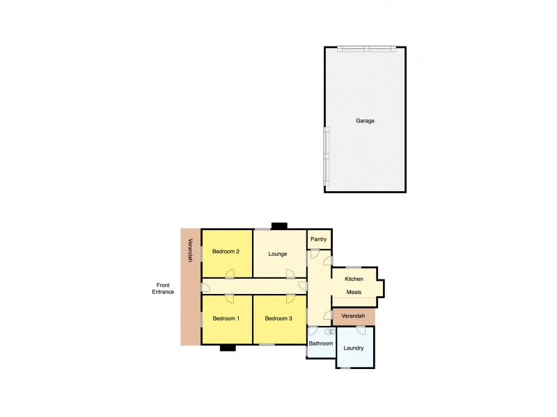2174 Midland Highway, Springmount VIC 3364 Floorplan