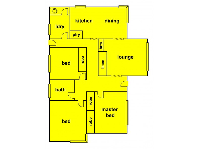 1107 Grevillea Road, Wendouree VIC 3355 Floorplan