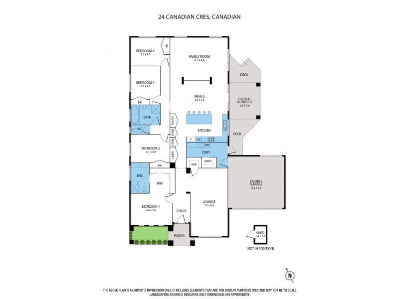 24 Canadian Crescent, Canadian VIC 3350 Floorplan