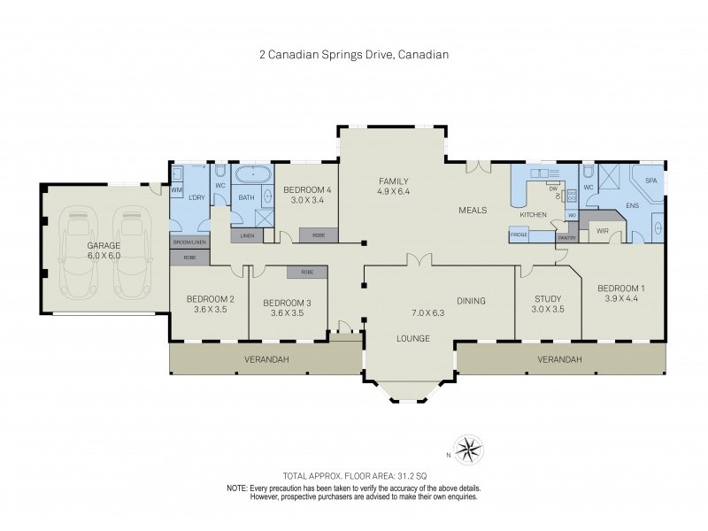 2 Canadian Springs Drive, Canadian VIC 3350 Floorplan