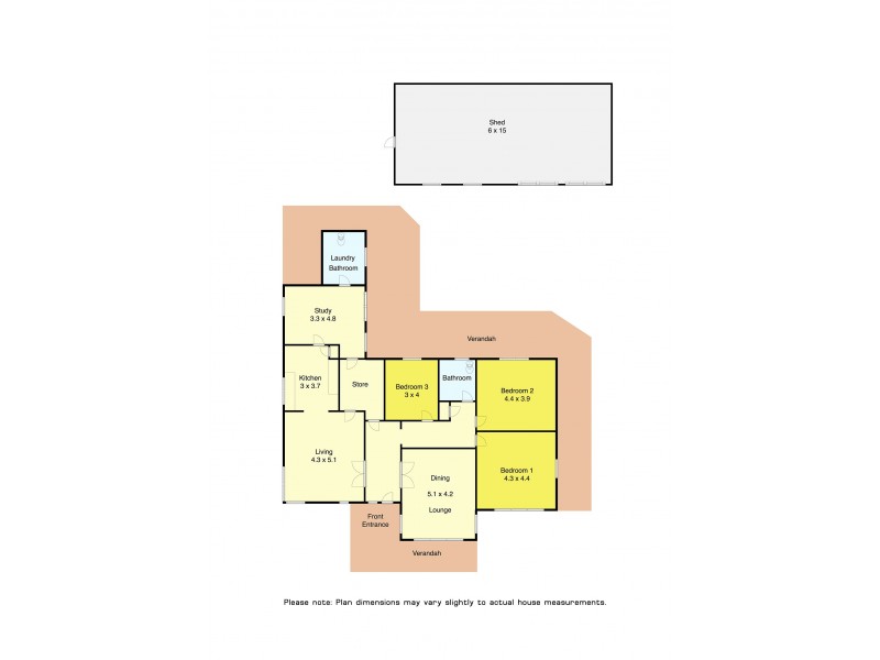 77 Griffins Road, Coghills Creek VIC 3364 Floorplan
