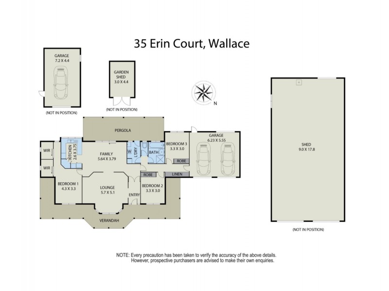 35 Erin Court, Wallace VIC 3352 Floorplan