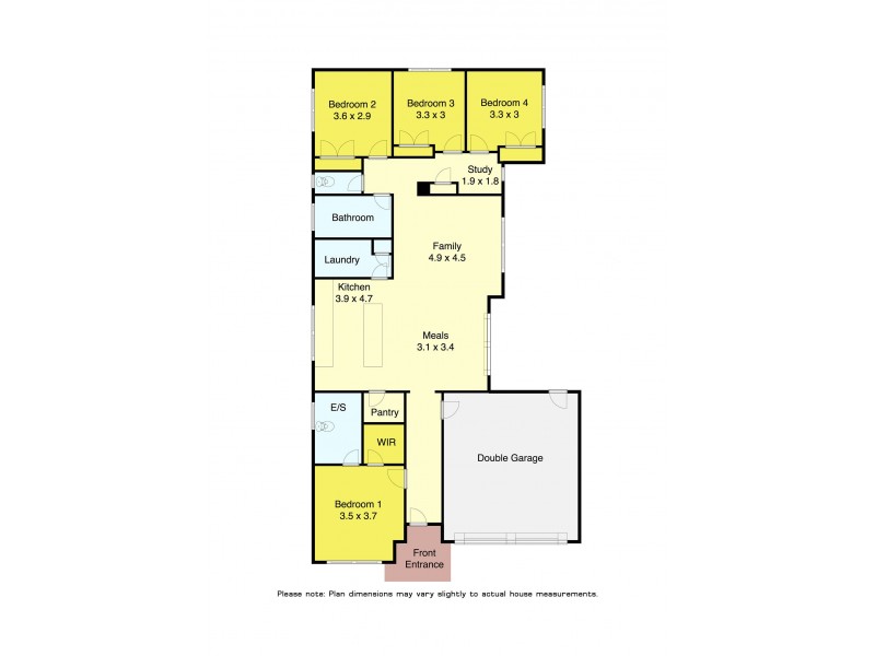 7a Clarke Street, Miners Rest VIC 3352 Floorplan