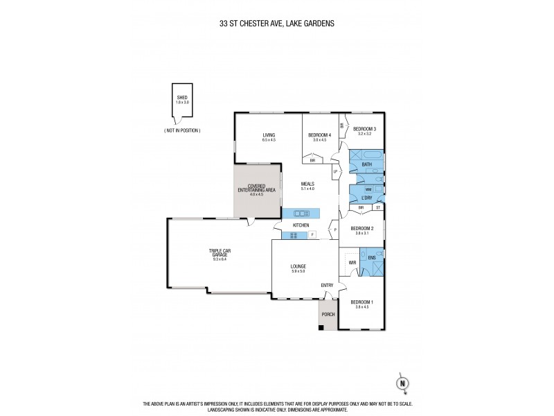 33 St Chester Avenue, Lake Gardens VIC 3355