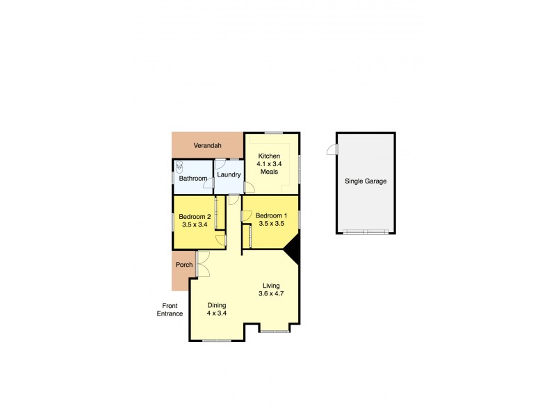 1 Spencer Street, Ballarat VIC 3350 Floorplan