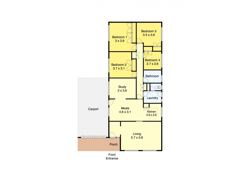 90 Grandview Grove, Wendouree VIC 3355 Floorplan