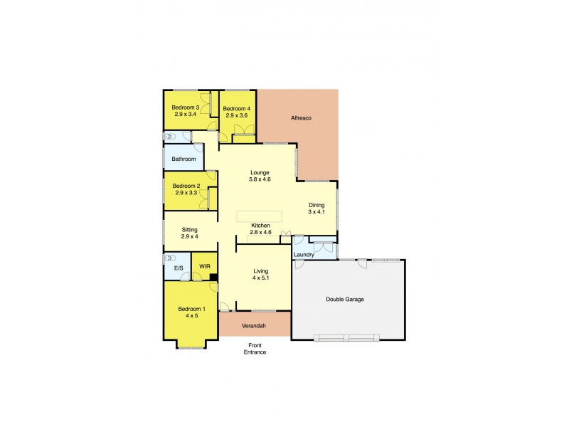 3 Clayton Park Drive, Canadian VIC 3350 Floorplan