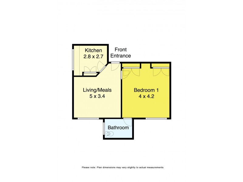 8/304 Clarendon Street, Soldiers Hill VIC 3350 Floorplan