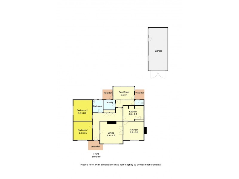 8 Duke Street, Newington VIC 3350 Floorplan