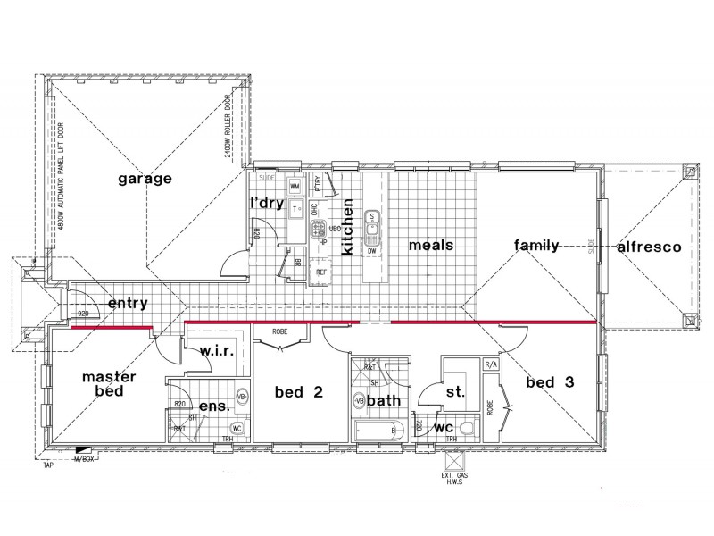 105C Campbells Crescent, Redan VIC 3350 Floorplan