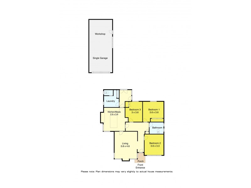 27 York Street, Golden Point VIC 3350 Floorplan