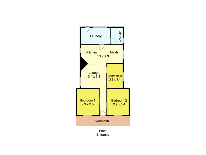 401 Eureka Street, Ballarat East VIC 3350 Floorplan