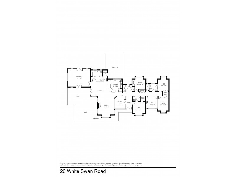 26 White Swan Road, Invermay VIC 3352 Floorplan
