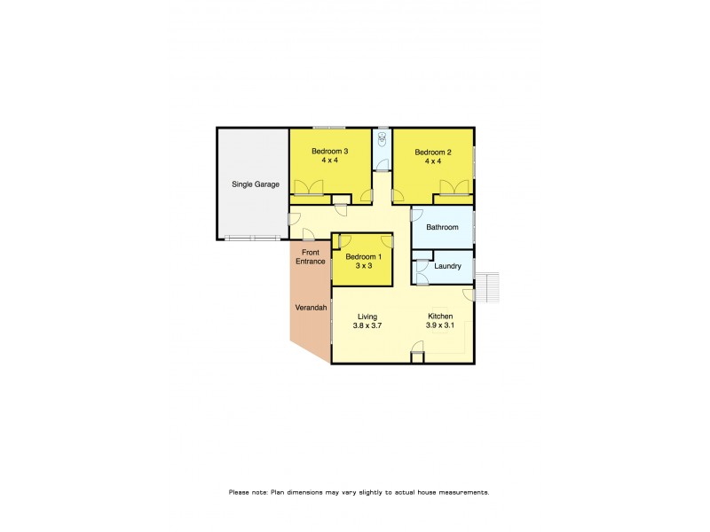 4/412a Wilson Street, Canadian VIC 3350 Floorplan