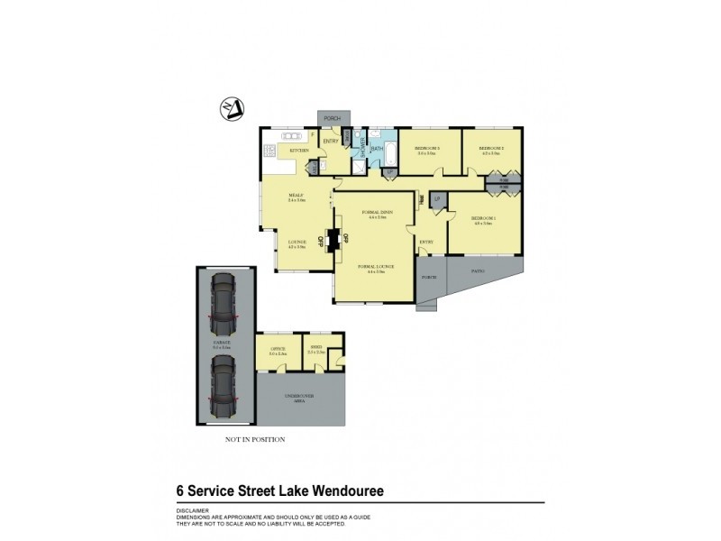 6 Service Street, Lake Wendouree VIC 3350 Floorplan