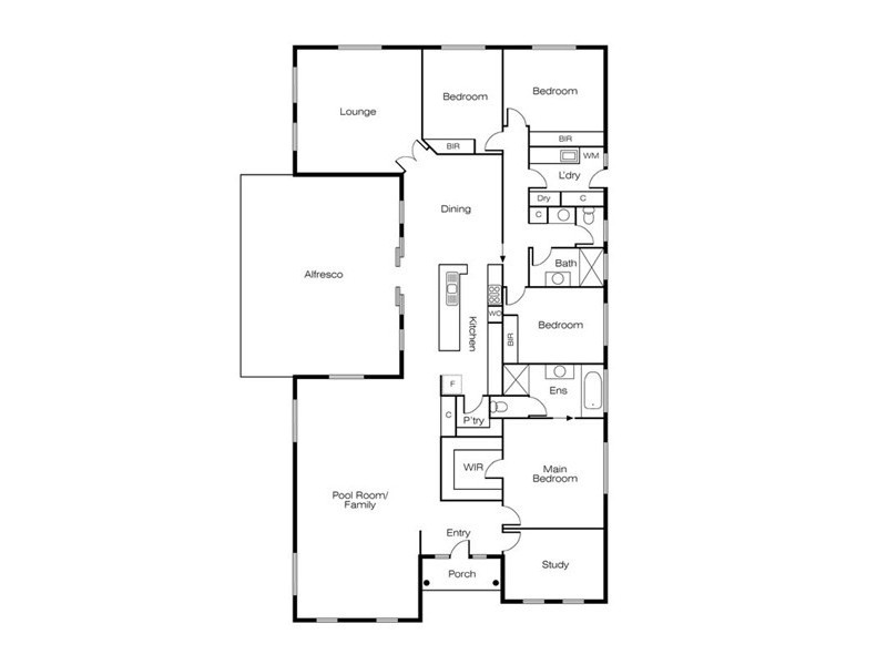 4 Curtin Court, Delacombe VIC 3356 Floorplan
