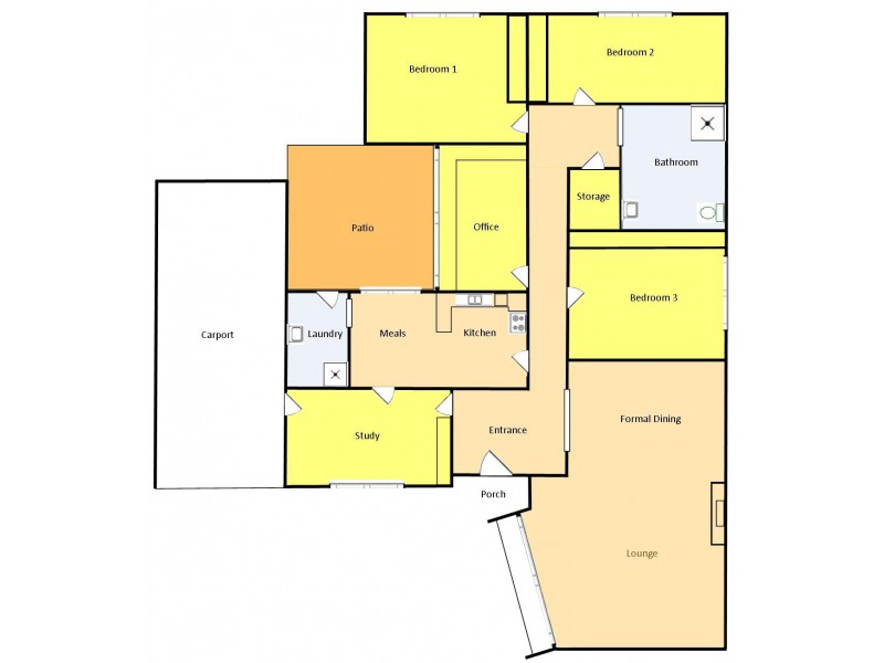 1010 Macarthur Street, Lake Wendouree VIC 3350 Floorplan