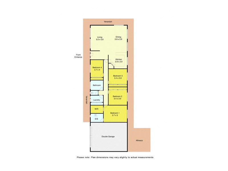 Clarkes Hill VIC 3352 Floorplan