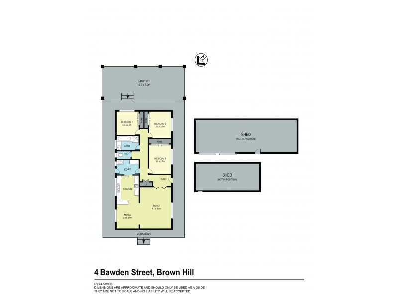 4 Bawden Street, Brown Hill VIC 3350 Floorplan
