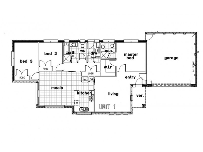 1/234a Humffray Street North, Brown Hill VIC 3350 Floorplan