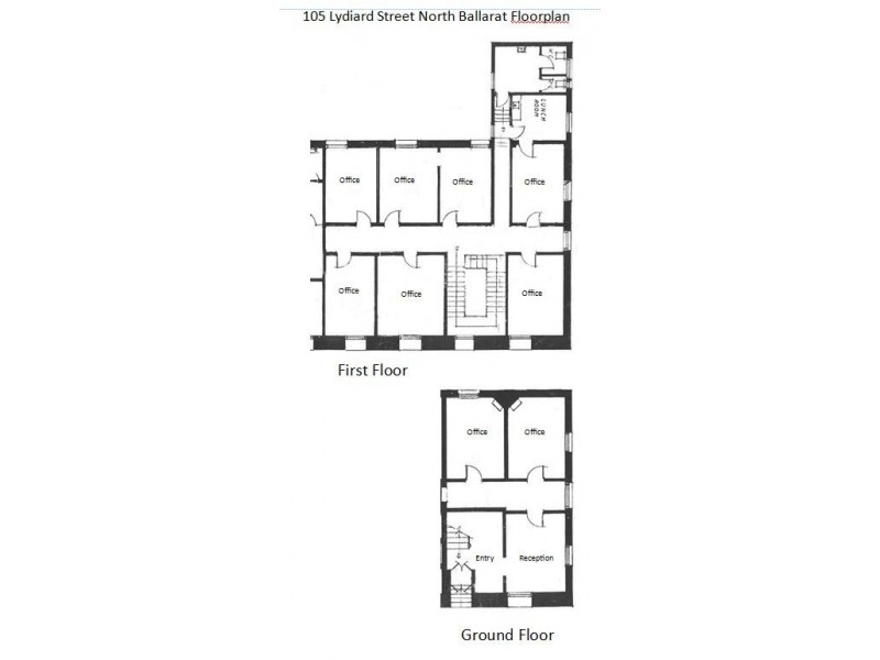 105 Lydiard Street North, Ballarat VIC 3350 Floorplan