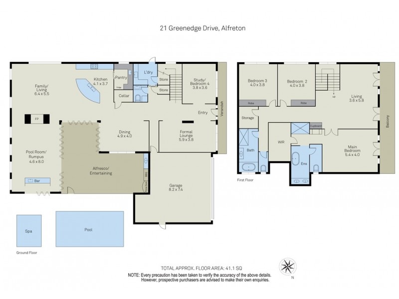 21 Greenedge Drive, Alfredton VIC 3350 Floorplan