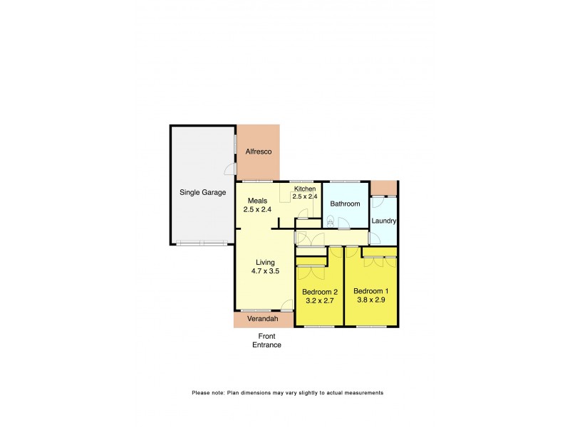 4/25 Dare Street, Wendouree VIC 3355 Floorplan