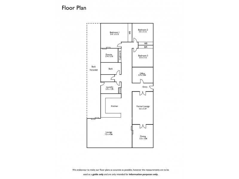 75 Repeater Station Road, Naracoorte SA 5271 Floorplan