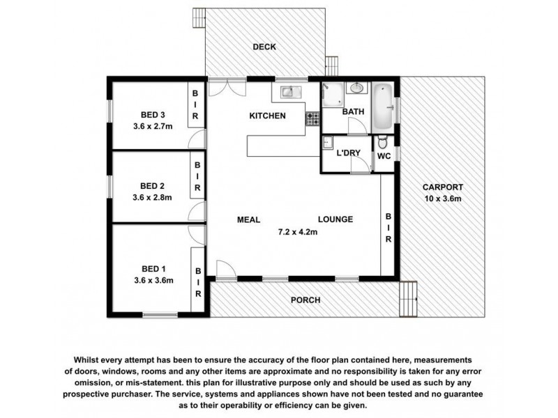 10 Riddoch Street, Penola SA 5277 Floorplan