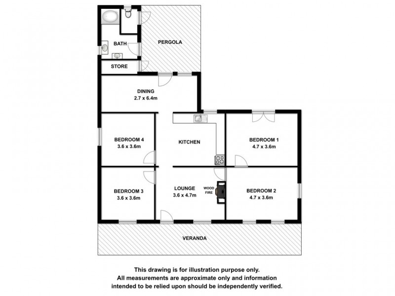 9 Elizabeth Street, Robe SA 5276 Floorplan