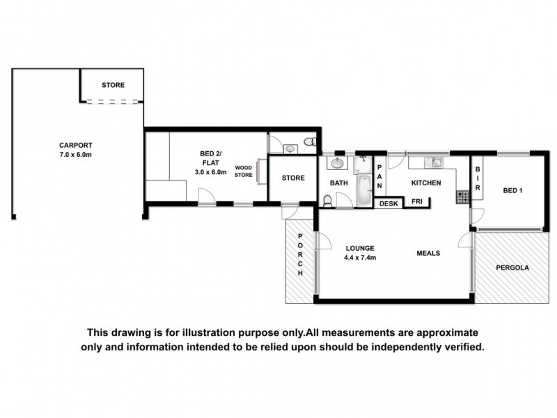 12-18 Mabel Street, Beachport SA 5280 Floorplan
